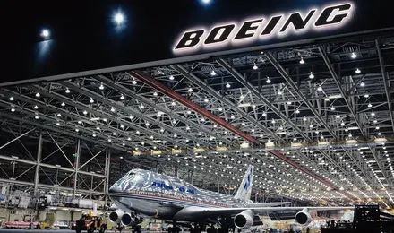 Progetto di fabbrica del centro di consegna del Boeing 737